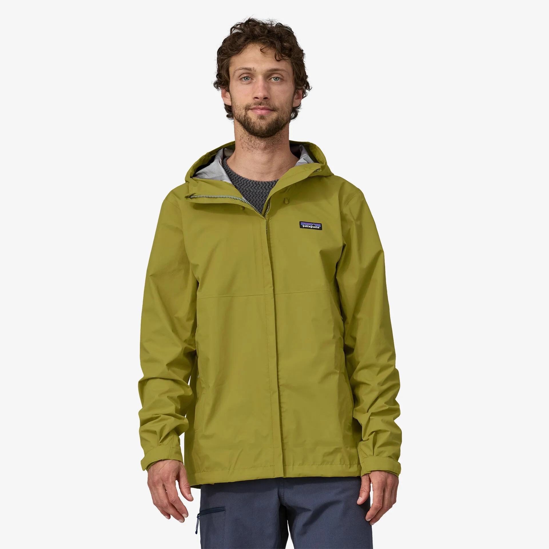 Men's rain jacket Torrentshell 3L Patagonia, green