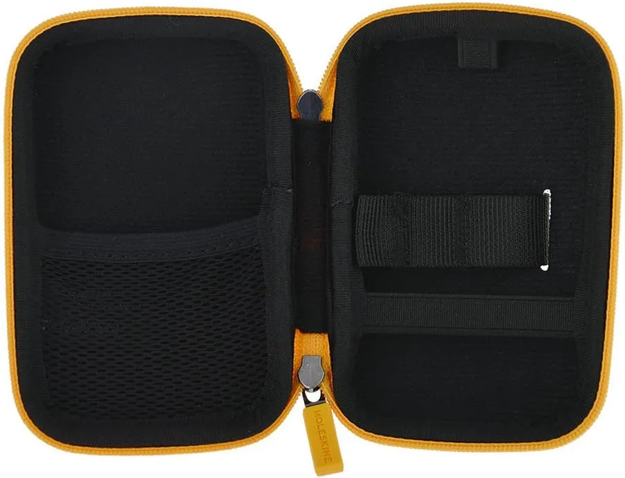 Moleskine Shell Case, Extra Small (2.75 x 4.25) Orange Yellow