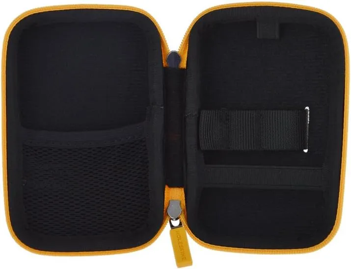 Moleskine Shell Case, Extra Small (2.75 x 4.25) Orange Yellow