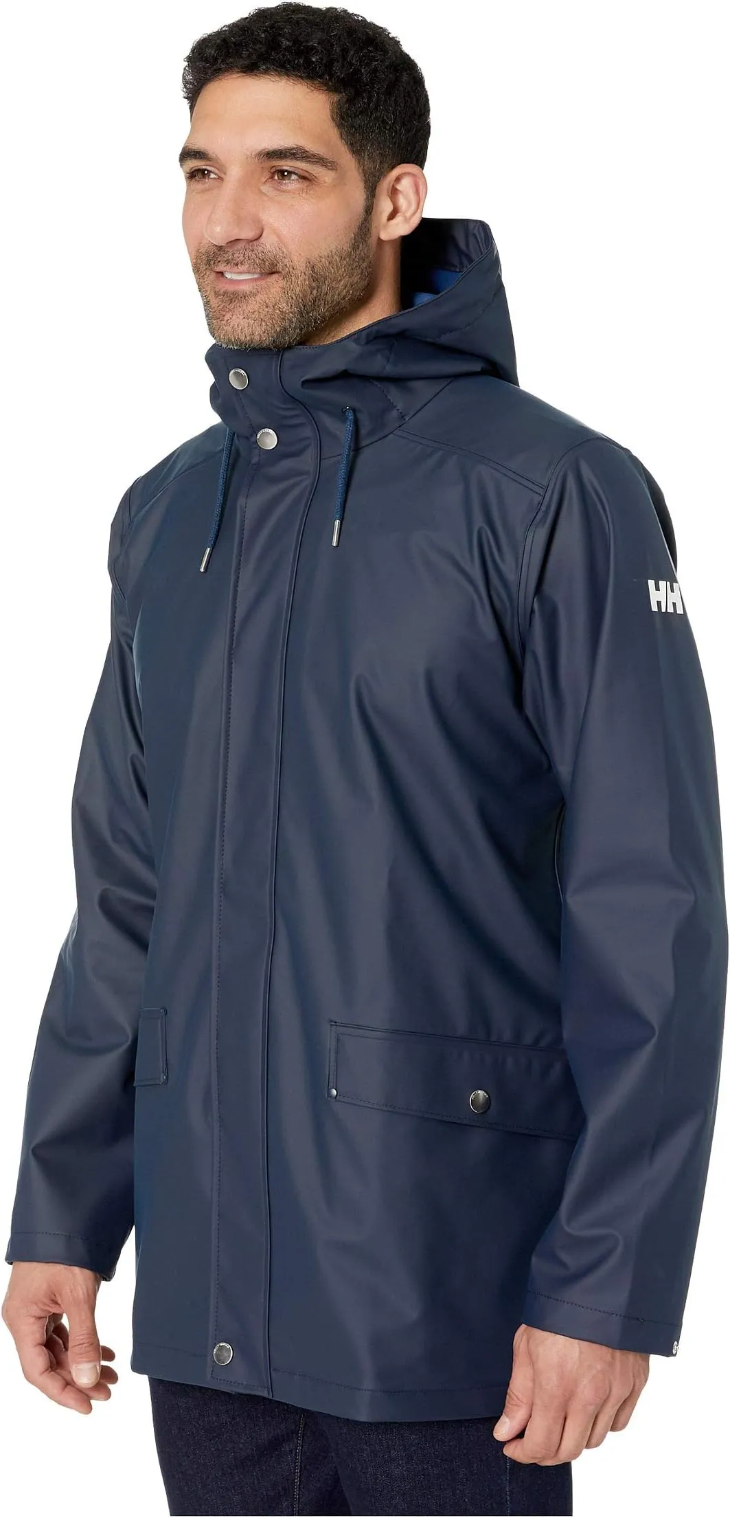 Moss Helly Hansen raincoat, dark blue