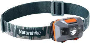 Naturehike headlamp,Ultra-Light Bright LED Rechargeable Headlight,150lm USB Rechargeable Head Flashlight, IPX4 Waterproof, 4 Mode for Outdoor Running Hiking Fishing Adjustable, Emergency Gear (grey)