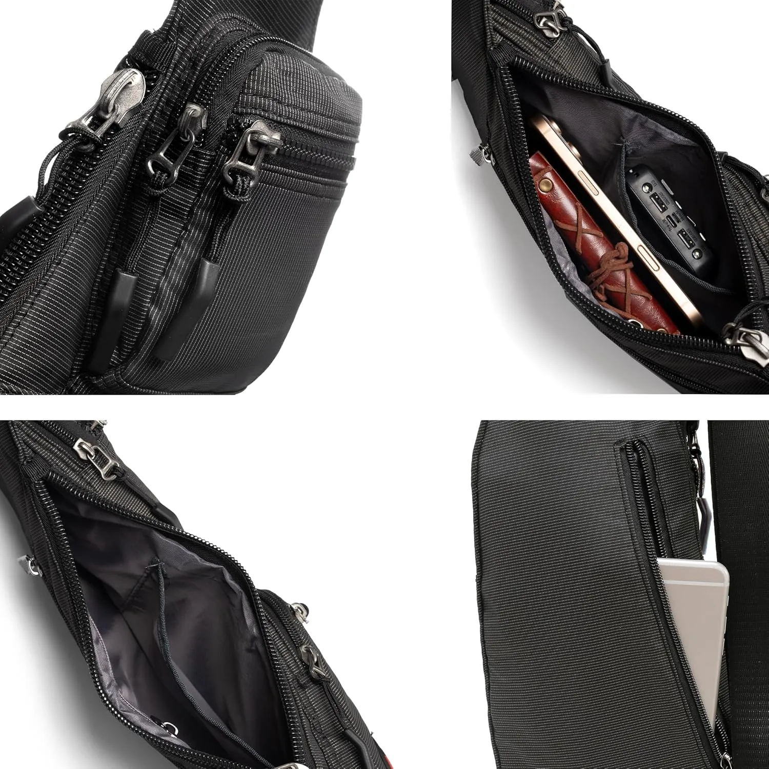 NICGID Sling Bag Chest Shoulder Backpack Crossbody Bags Casual Daypack for Men Women