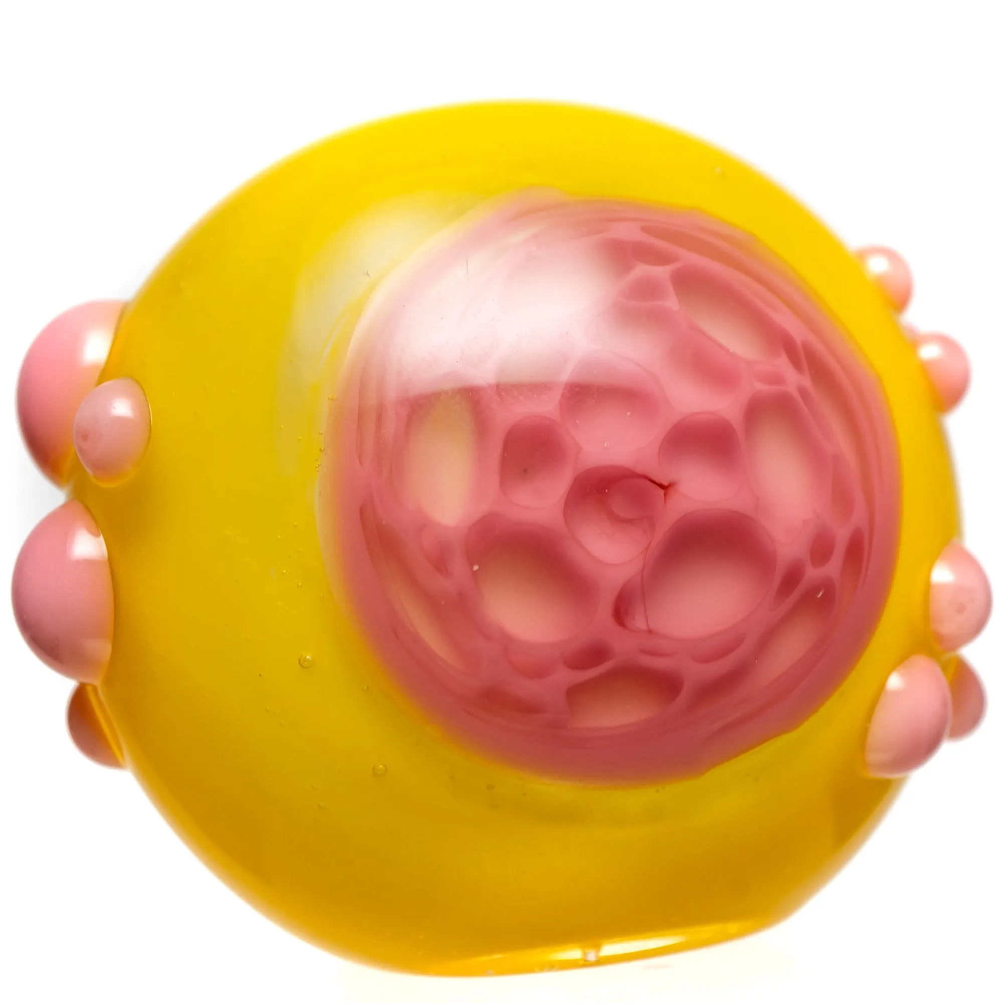 Orian - Honeycomb Spoon - Banana & Pink
