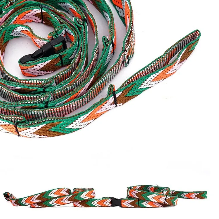 Outdoor Camping Tent Storage Lanyard Lengthened Bundled Clothesline(Green)