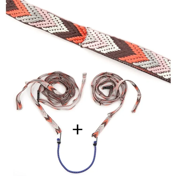 Outdoor Camping Tent Storage Lanyard Lengthened Bundled Clothesline(Green)