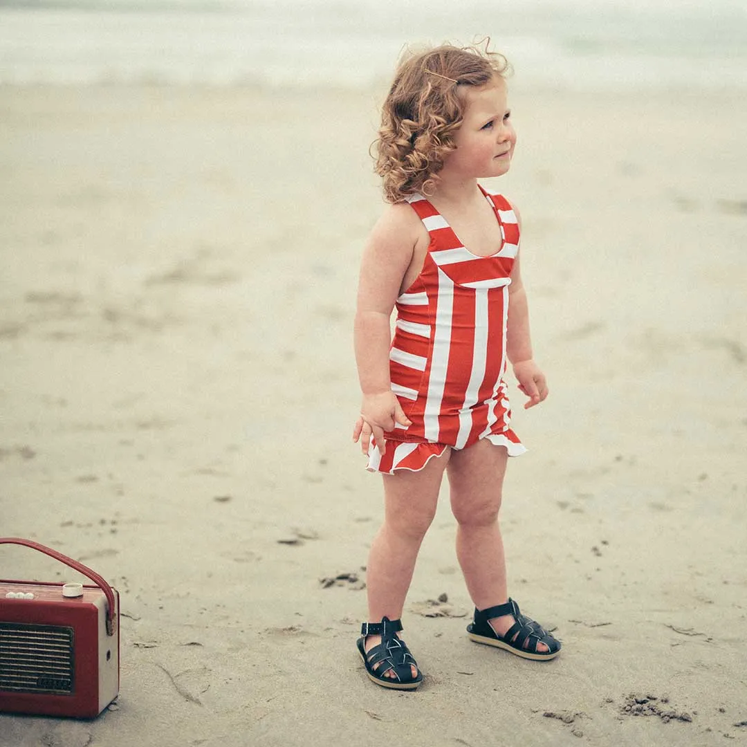 Outlet - Salt-Water Sun-San Kid's Sandals - Sailor - Navy