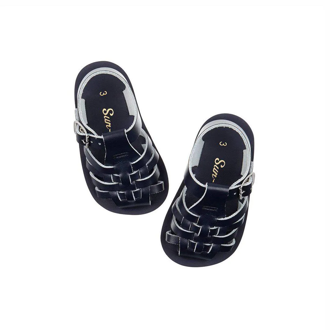 Outlet - Salt-Water Sun-San Kid's Sandals - Sailor - Navy