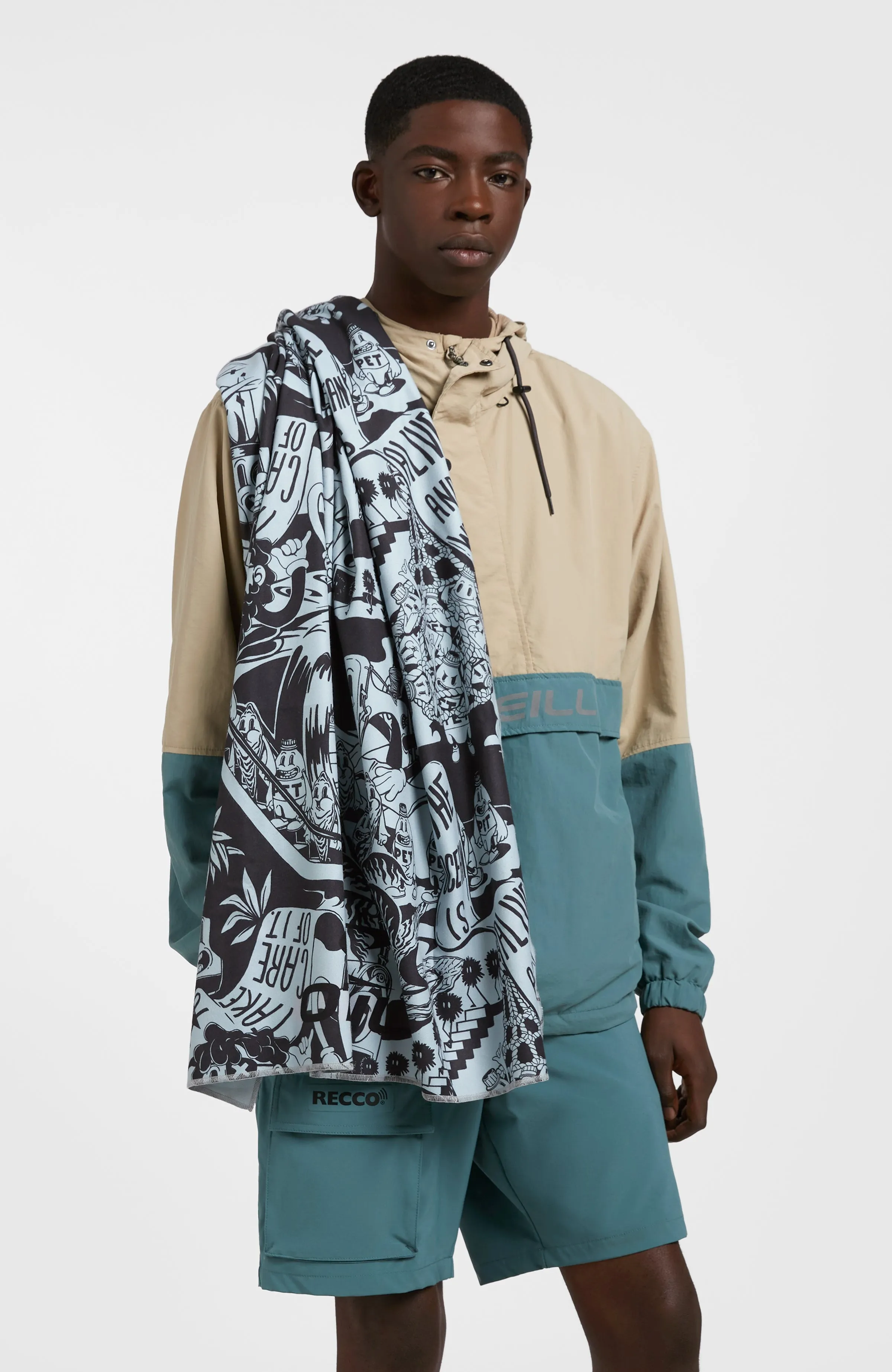 Quick Dry Towel | Black Oyster