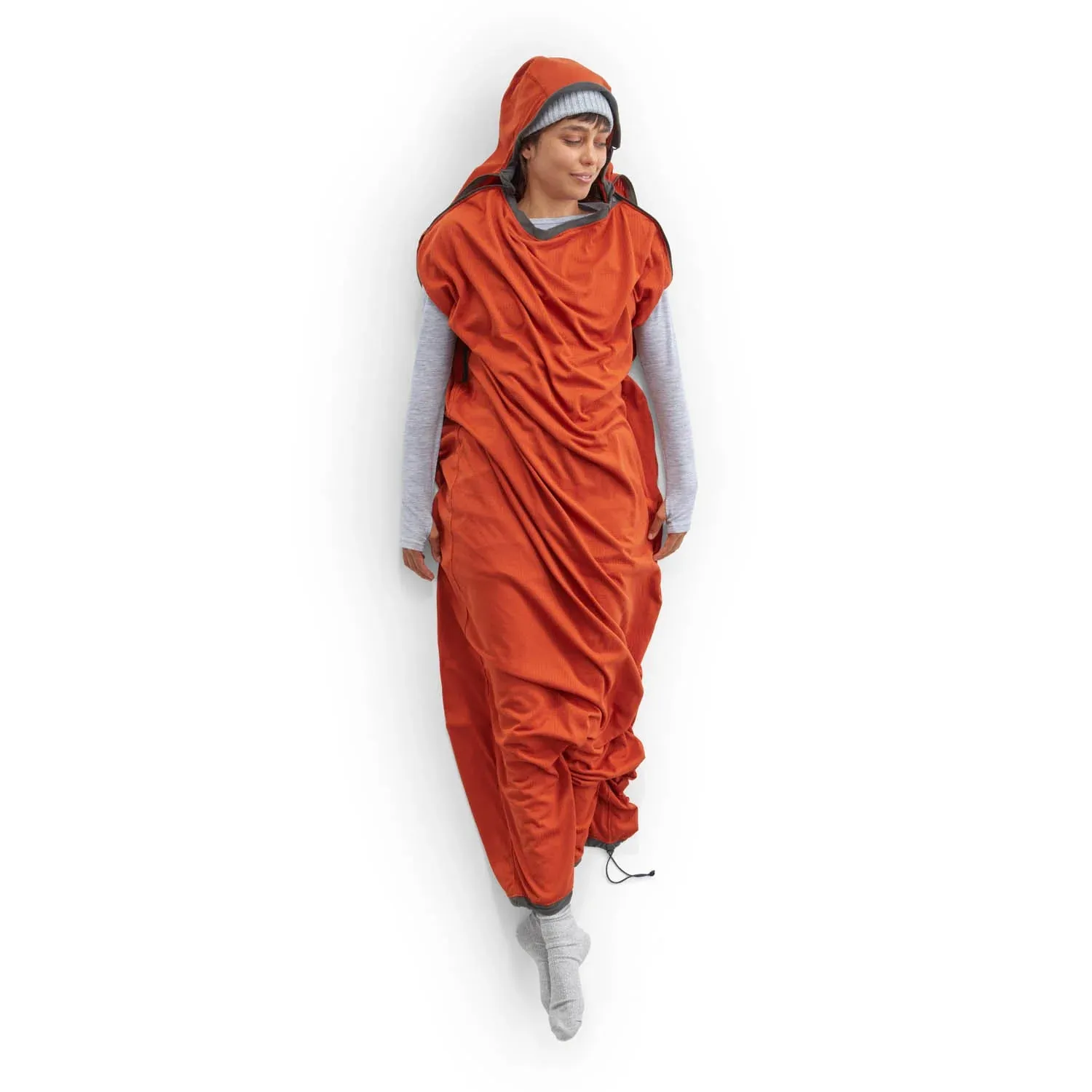 Reactor Fleece Sleeping Bag Liner - Mummy w/Drawcord