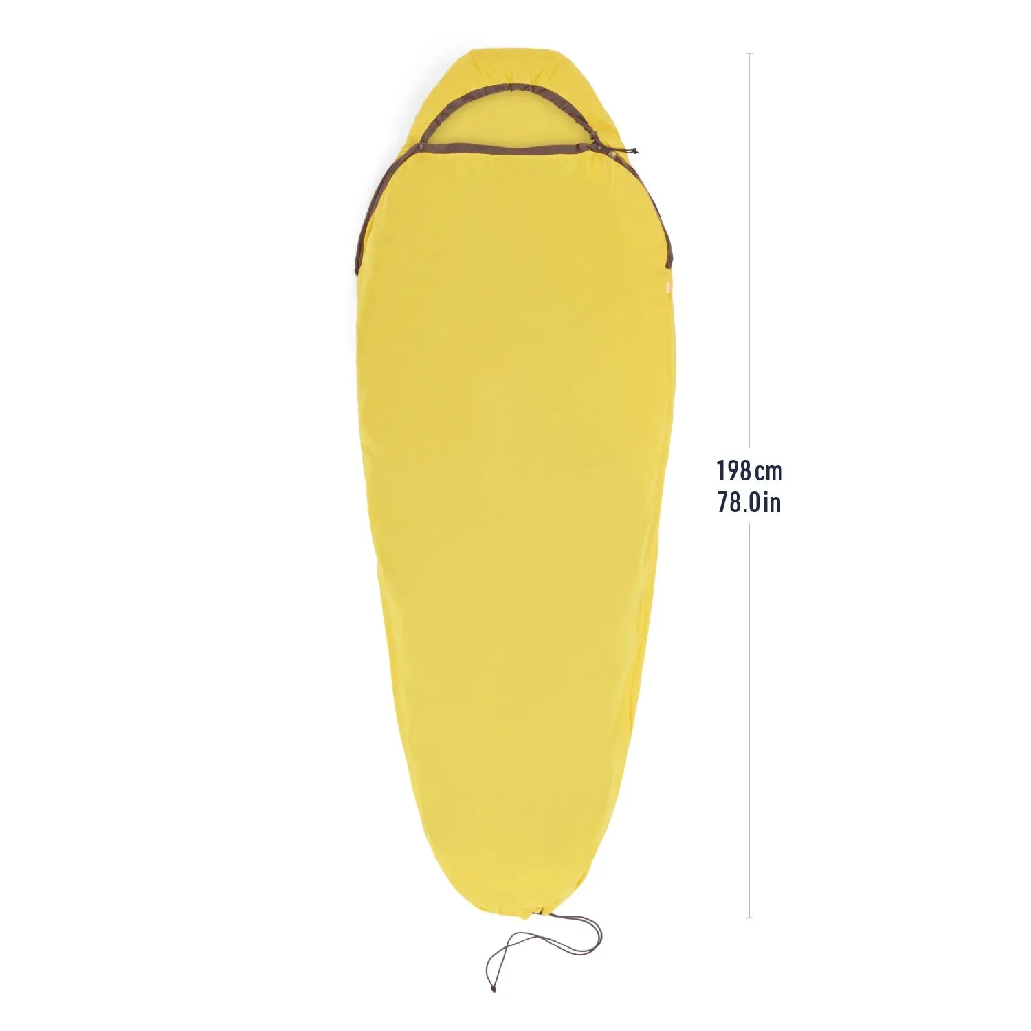 Reactor Sleeping Bag Liner - Mummy w/ Drawcord