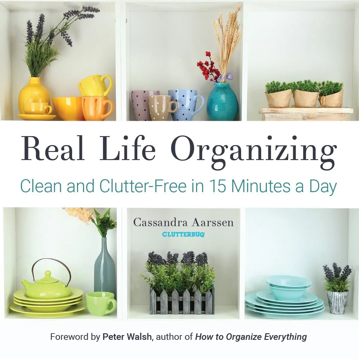 Real Life Organizing: Clean and Clutter-Free in 15 Minutes a Day (Feng Shui Decorating, For fans of Cluttered Mess) (Clutterbug) Paperback  Illustrated, April 18, 2017