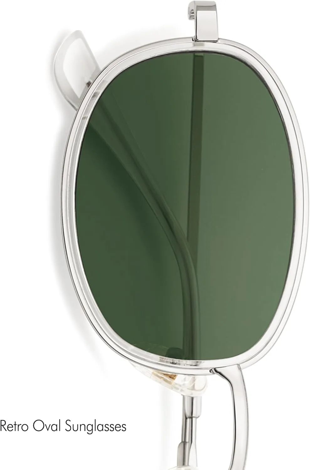Retro Oval Sunglasses for Women Men Trendy Round Y2k Sunnies AP3681