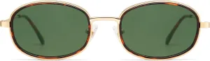 Retro Oval Sunglasses for Women Men Trendy Round Y2k Sunnies AP3681