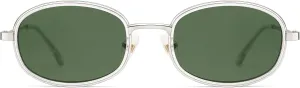 Retro Oval Sunglasses for Women Men Trendy Round Y2k Sunnies AP3681
