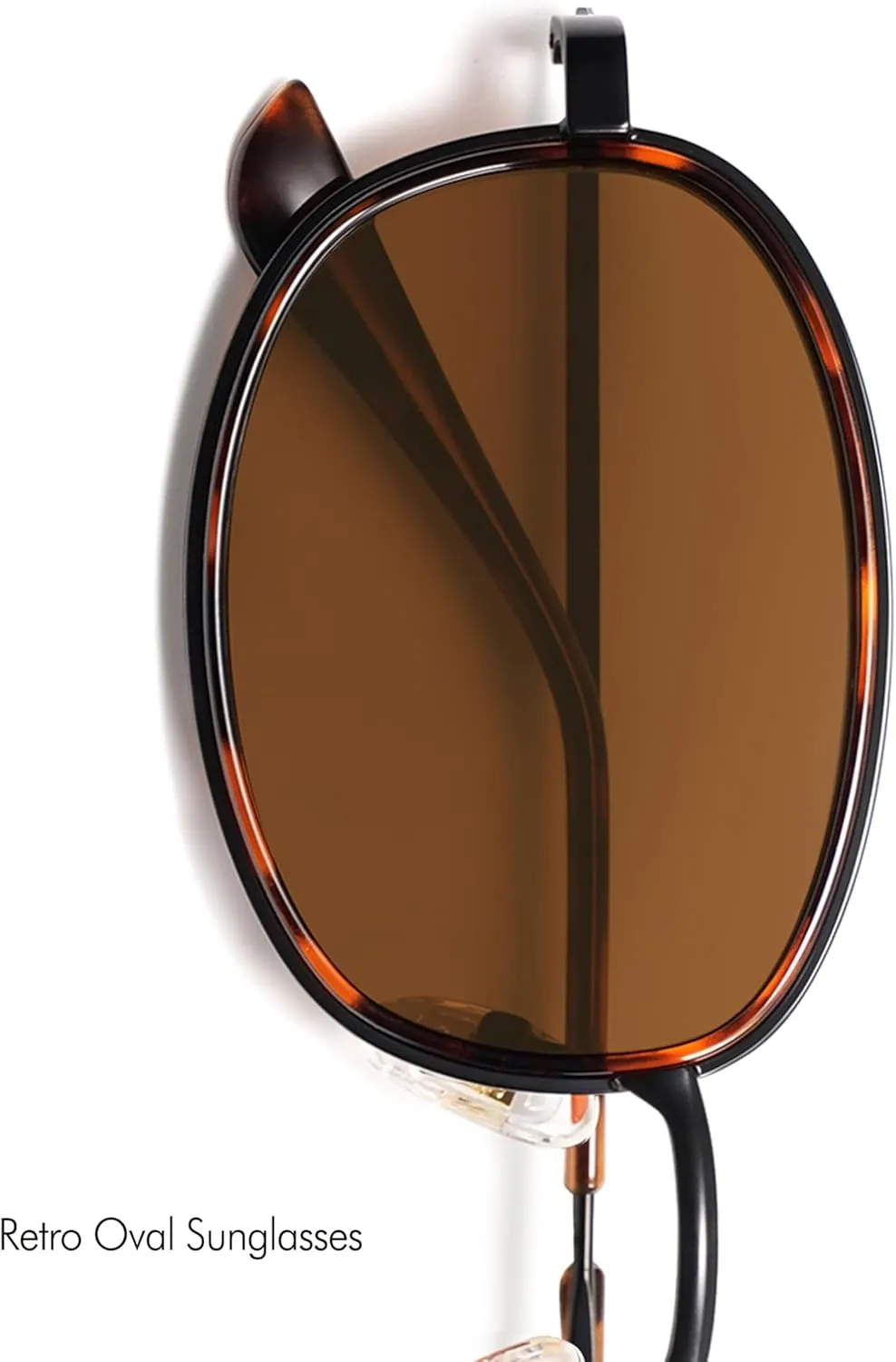 Retro Oval Sunglasses for Women Men Trendy Round Y2k Sunnies AP3681