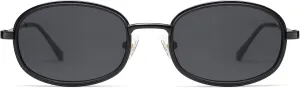 Retro Oval Sunglasses for Women Men Trendy Round Y2k Sunnies AP3681