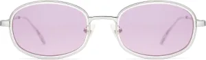 Retro Oval Sunglasses for Women Men Trendy Round Y2k Sunnies AP3681