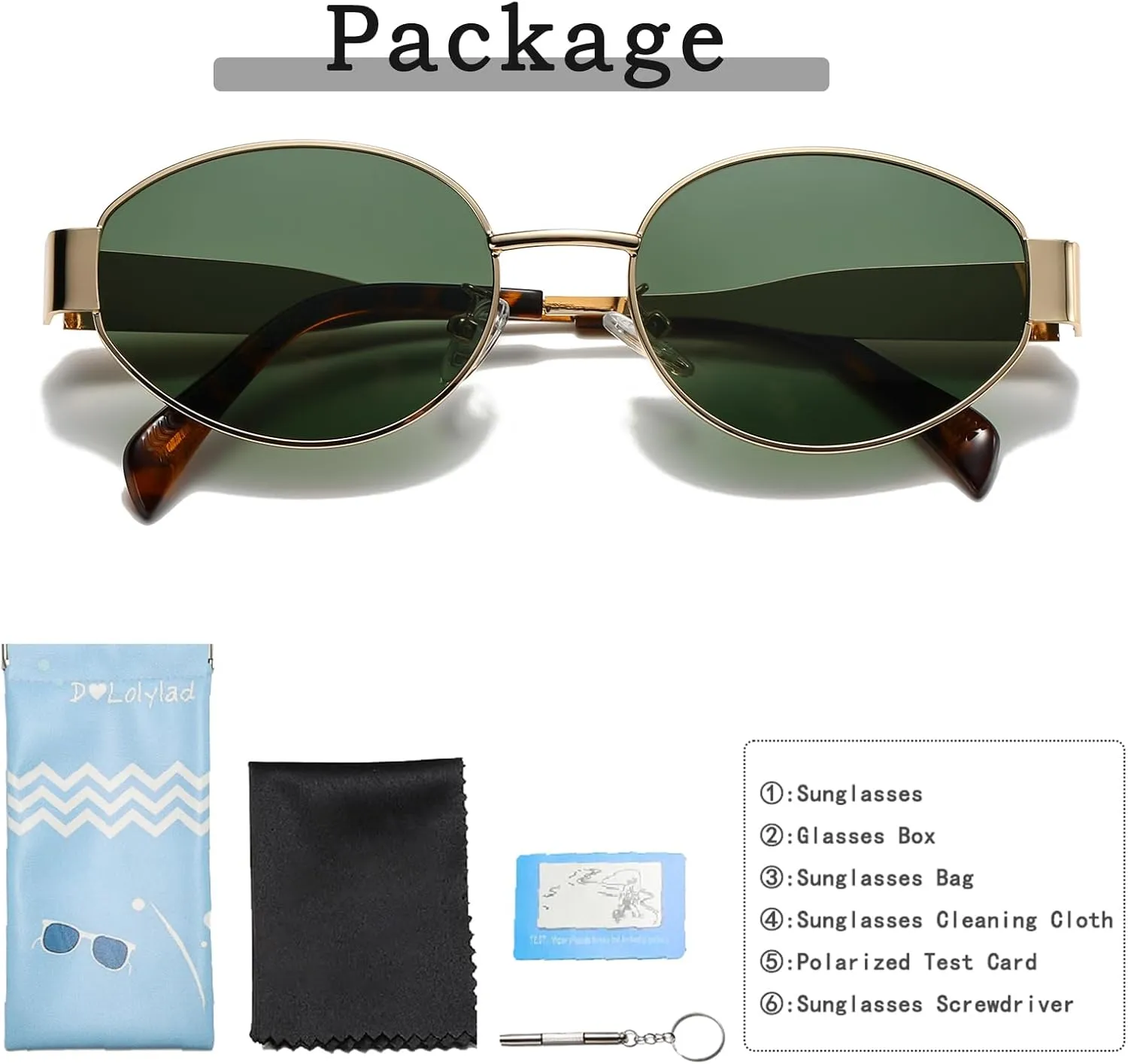 Retro Oval Sunglasses for Women Men Trendy Sun Glasses Classic Shades UV400 Protection