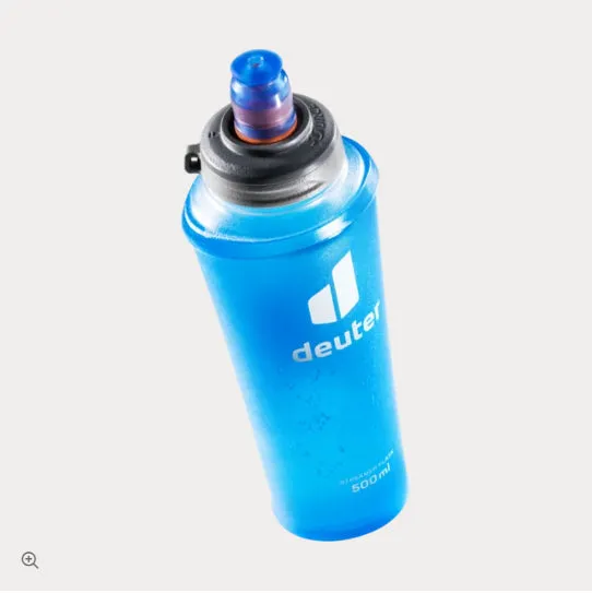 Reusable Water Bottle Deuter Streamer Flask 500 Ml Transparent