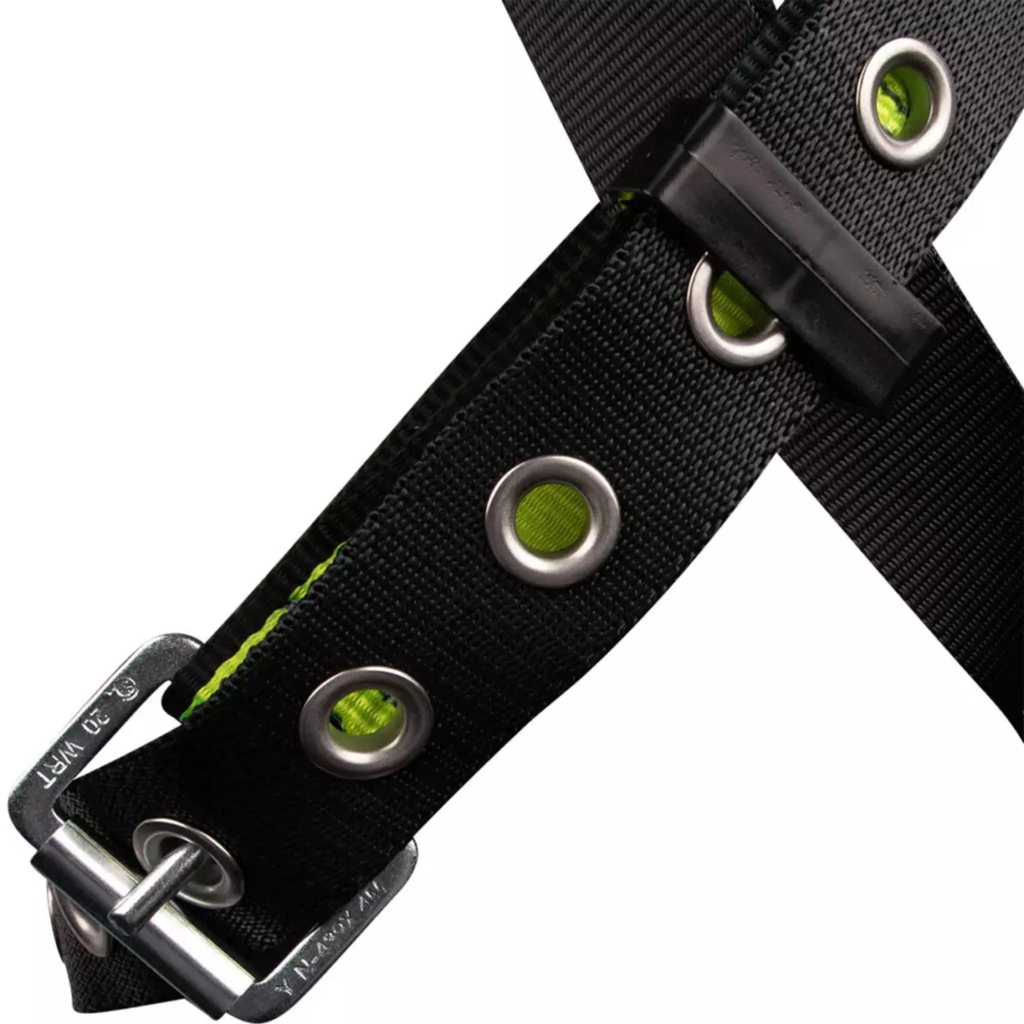Safewaze FS185 Series PRO Full Body Harness, 1D, MB Chest, TB Legs, 1 Each