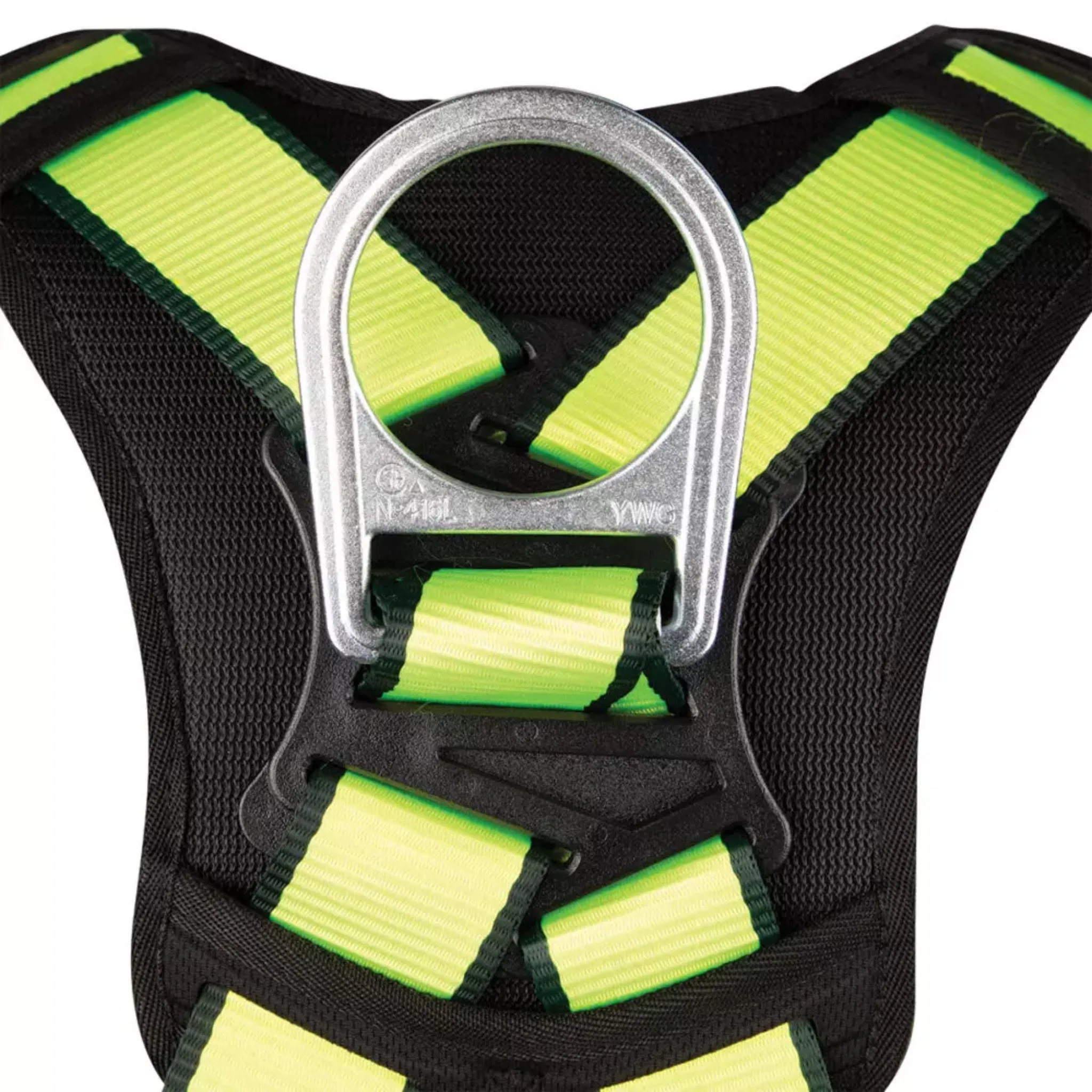Safewaze FS185 Series PRO Full Body Harness, 1D, MB Chest, TB Legs, 1 Each
