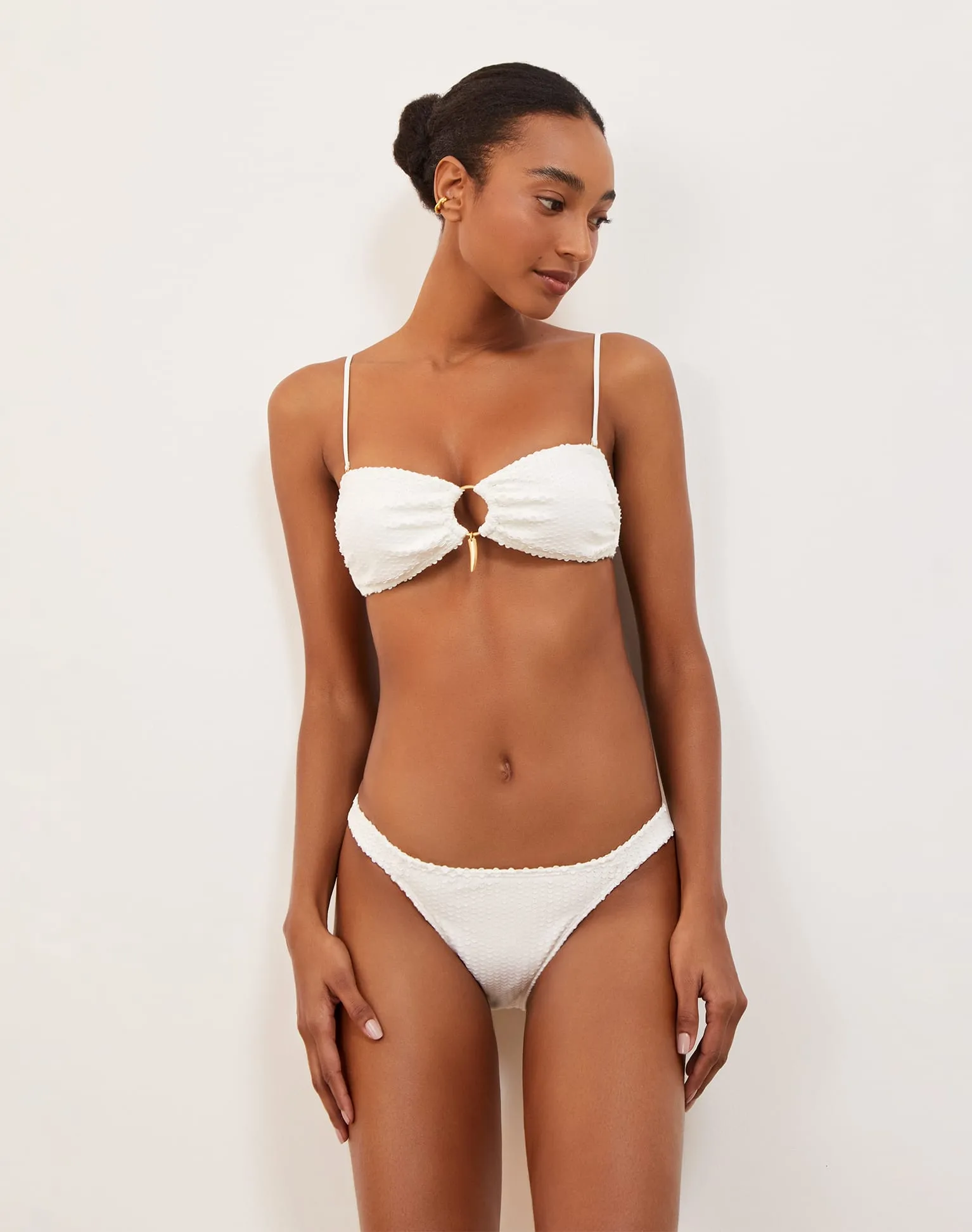 Scales Diara Bandeau Top - Off White