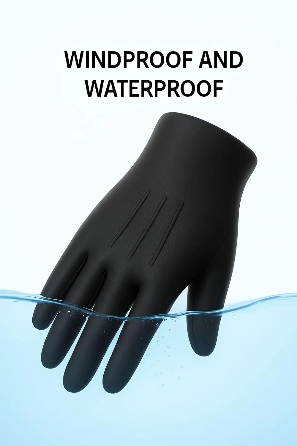 Sheepskin Leather Gloves with Touchscreen Capability and Winter Fur Lining  Warm Driving Gloves for Men & Women