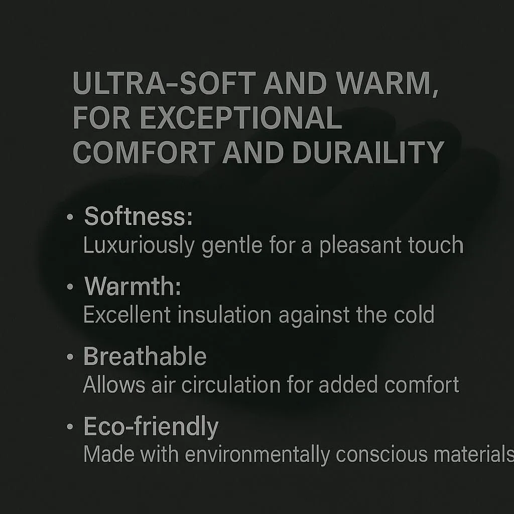 Sheepskin Leather Gloves with Touchscreen Capability and Winter Fur Lining  Warm Driving Gloves for Men & Women