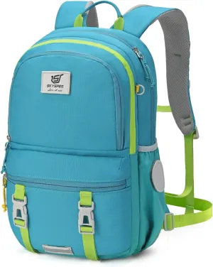 SKYSPER Kids Backpack - 18L School Backpacks Girls Multi-compartment Travel Bags Boys Bookbag Teen with DIY Sticker