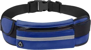Slim Running Belt, Waterproof Fanny Packs for Women,Phone Holder for Running,Reflective Waist Bag for Men,Runners Belt Pouches for Men,Money Belt,Waist Pack for Travel Camping Running Workout
