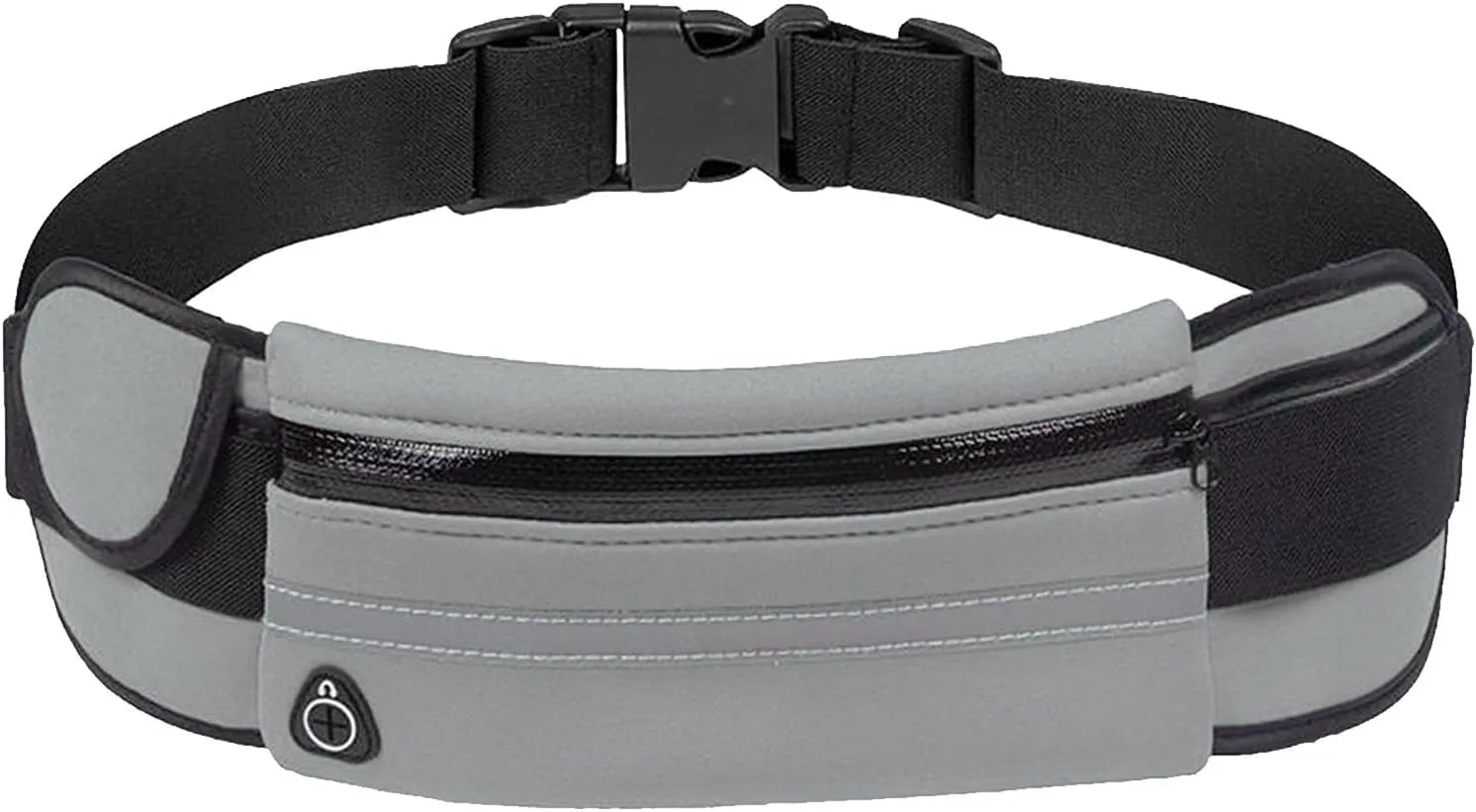 Slim Running Belt, Waterproof Fanny Packs for Women,Phone Holder for Running,Reflective Waist Bag,Runners Belt Pouches for Men,Money Belt,Waist Pack for Camping Workout Travel Running