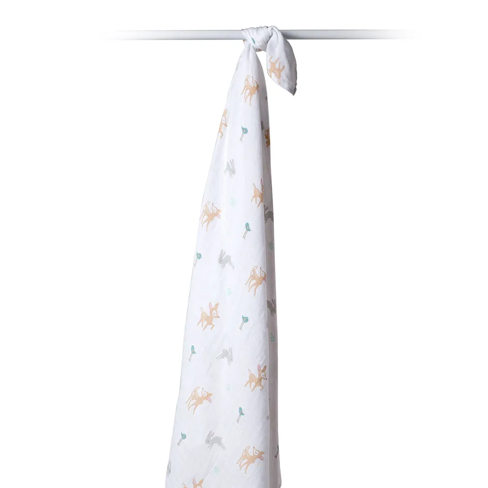 Swaddle Blanket Multipurpose Muslin - Fawns
