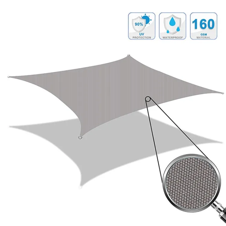 Triangle Outdoor Garden Sunshade Sail Waterproof Anti-UV Canopy, Size: 2m x 2m x 2m(Green)