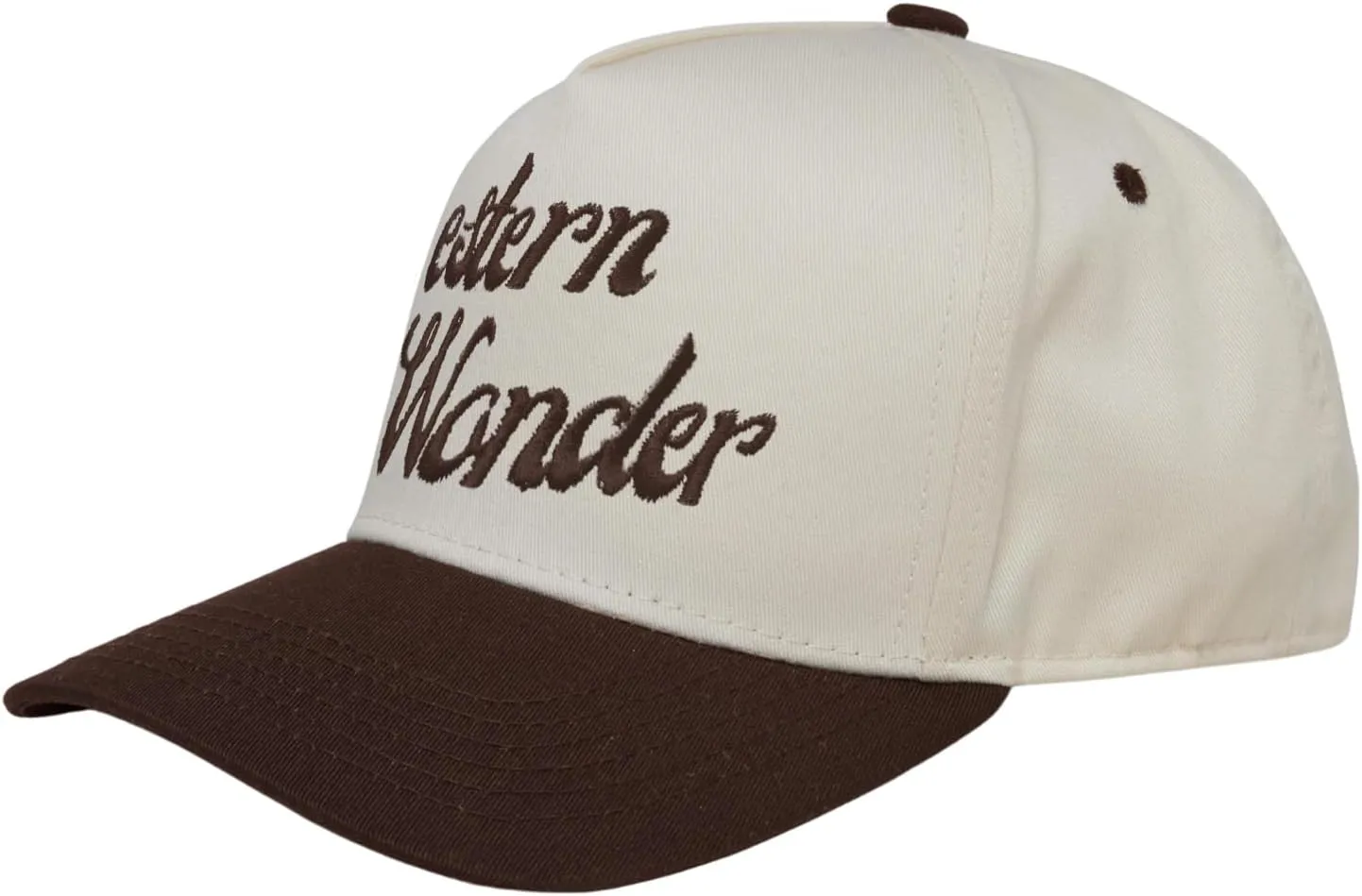 Trucker Hats for Men Women Vintage Two Tone Country Cowboy Hat Retro Western Snapback Cap