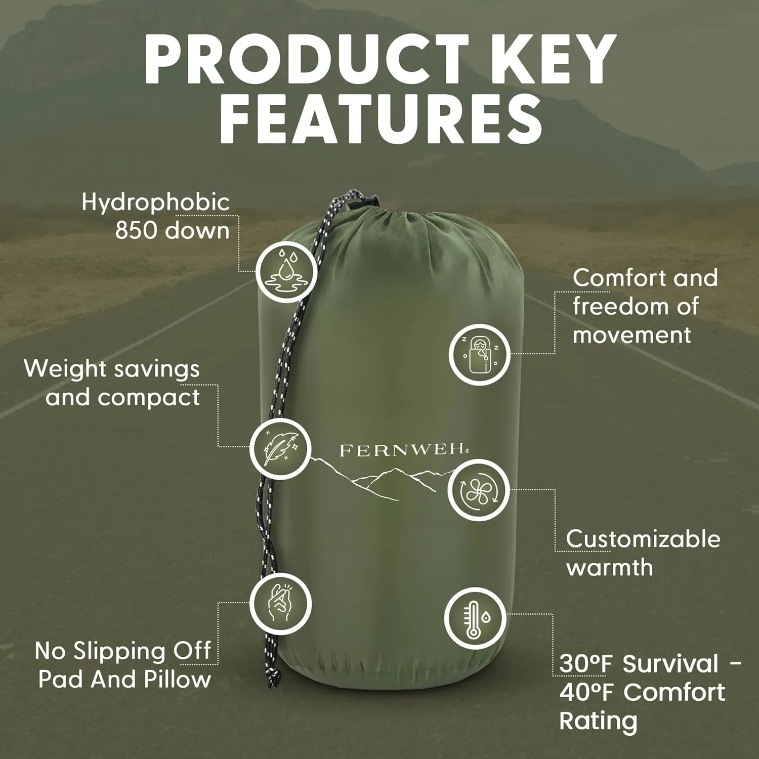 Ultralight Sleeping Bag Top Quilt 850 Down Ultralight Backpacking Camping Blanket