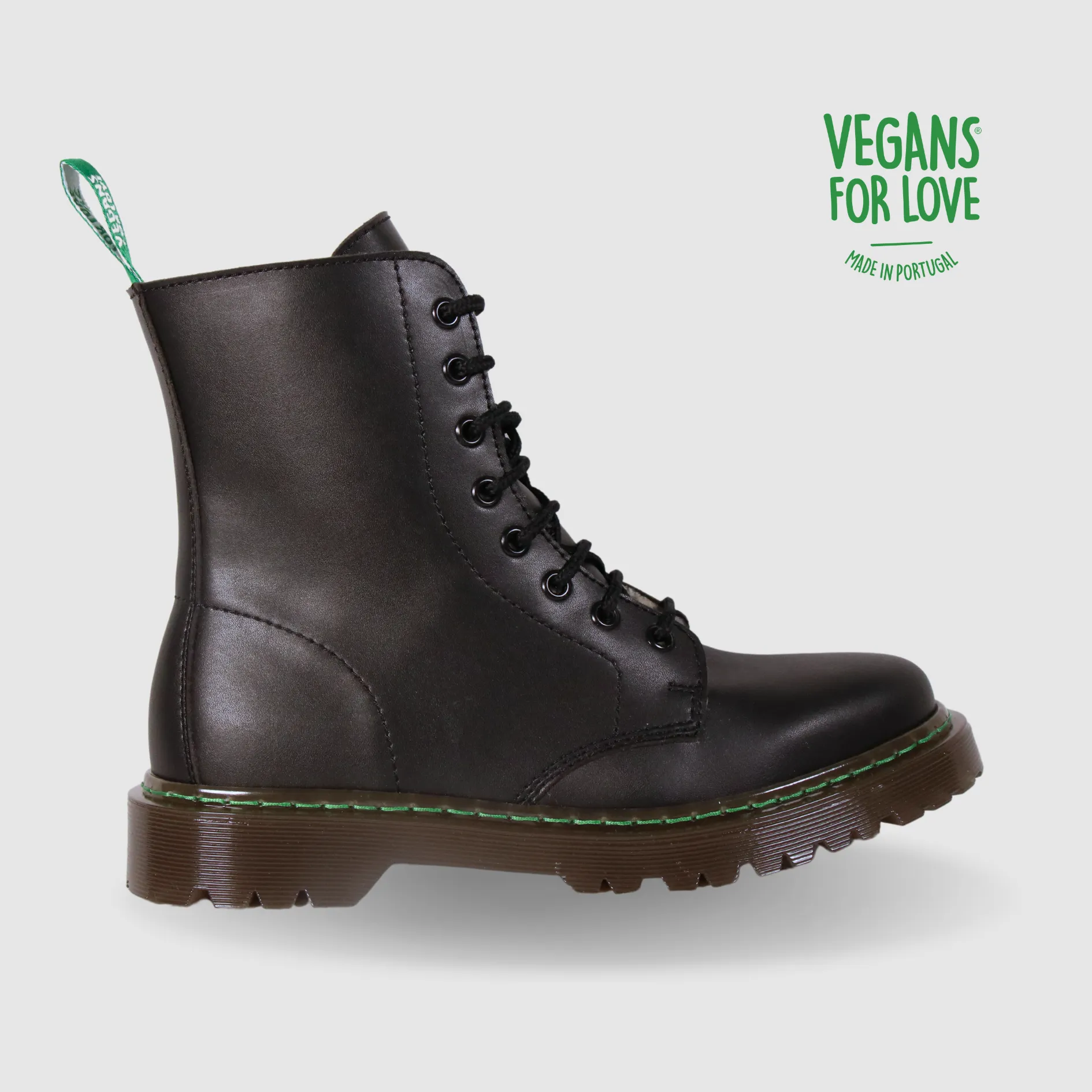 Unisex Vegan Winter Boots - Activist Footprints, Durable, Water-Resistant, Shearling-Lined, Perfect for Cold Weather and Daily Use