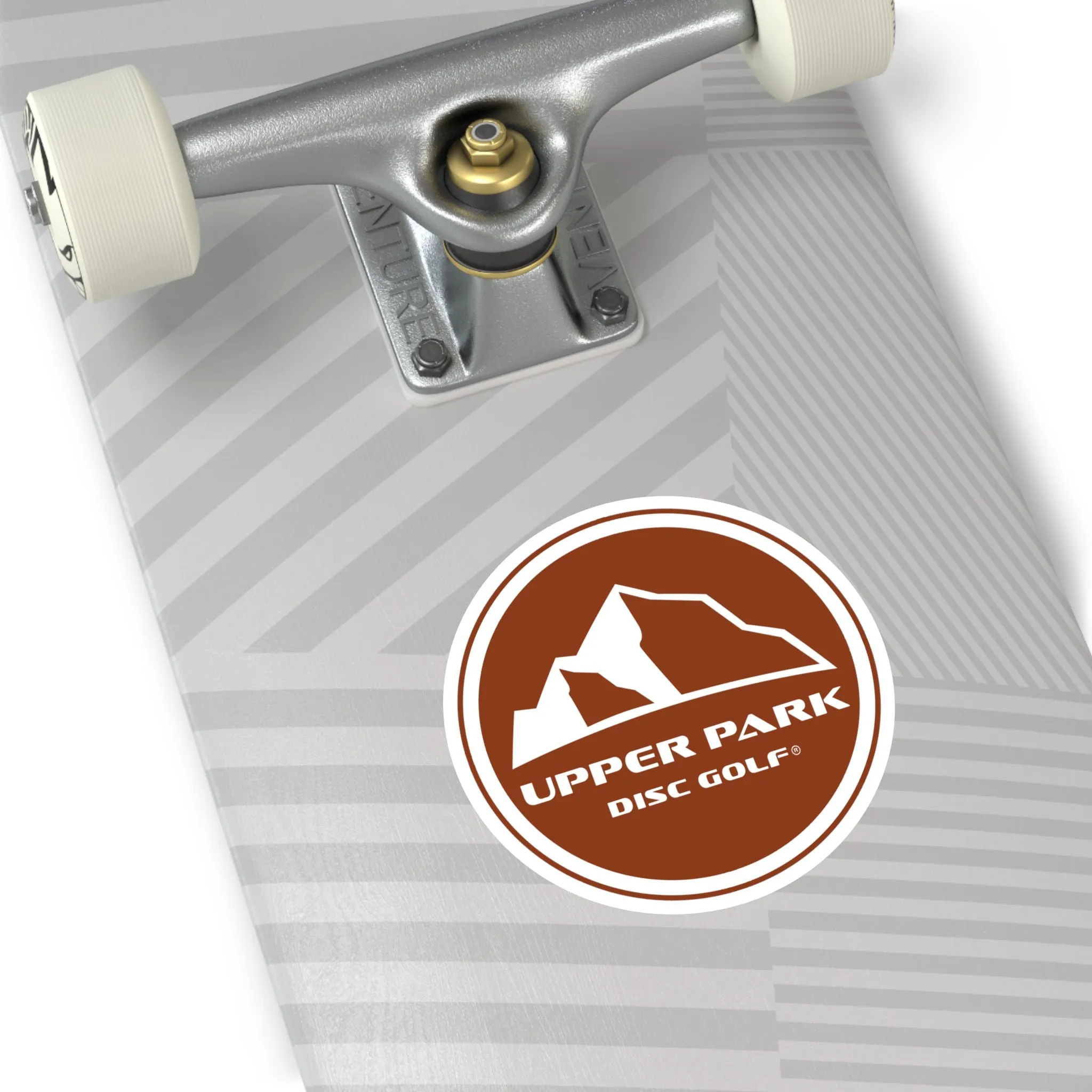 Upper Park Disc Golf Logo Sticker - Premium Vinyl