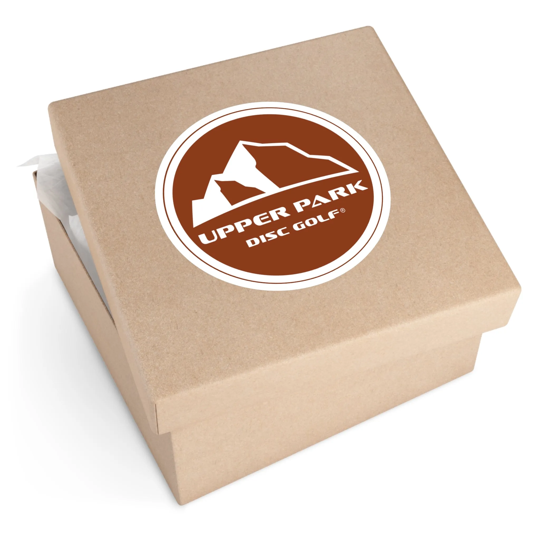 Upper Park Disc Golf Logo Sticker - Premium Vinyl