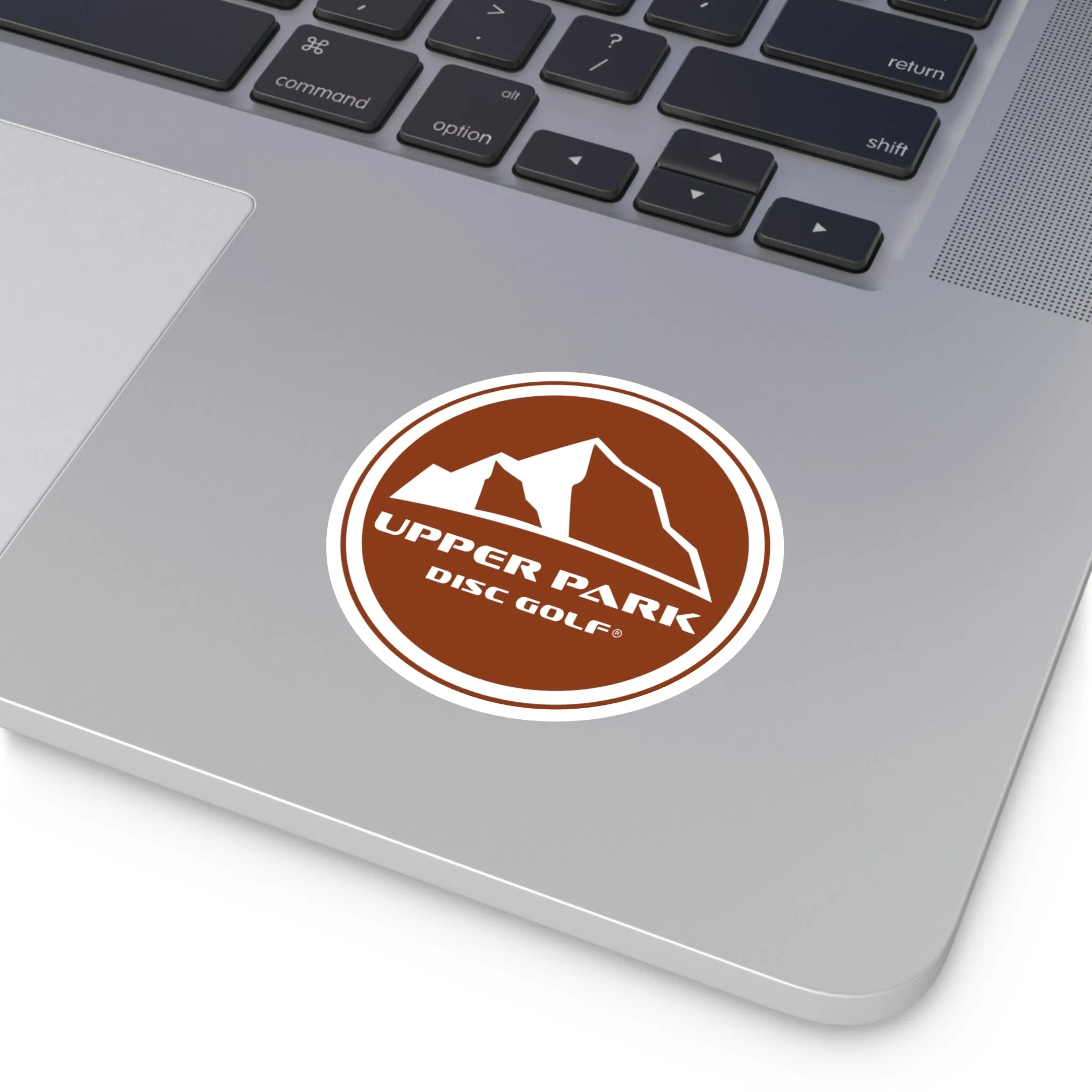 Upper Park Disc Golf Logo Sticker - Premium Vinyl