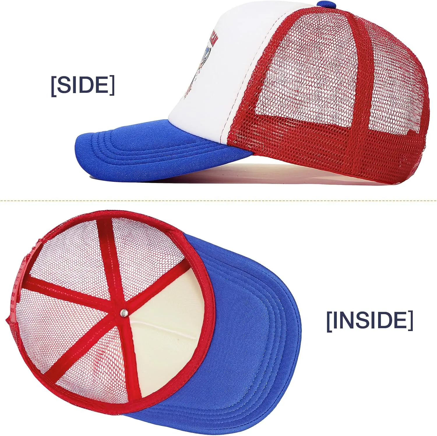 Vintage Trucker Hats Men Women Funny Cute Cowboys Trucker Hats Country Caps Adjustable Snapback Retro Trendy