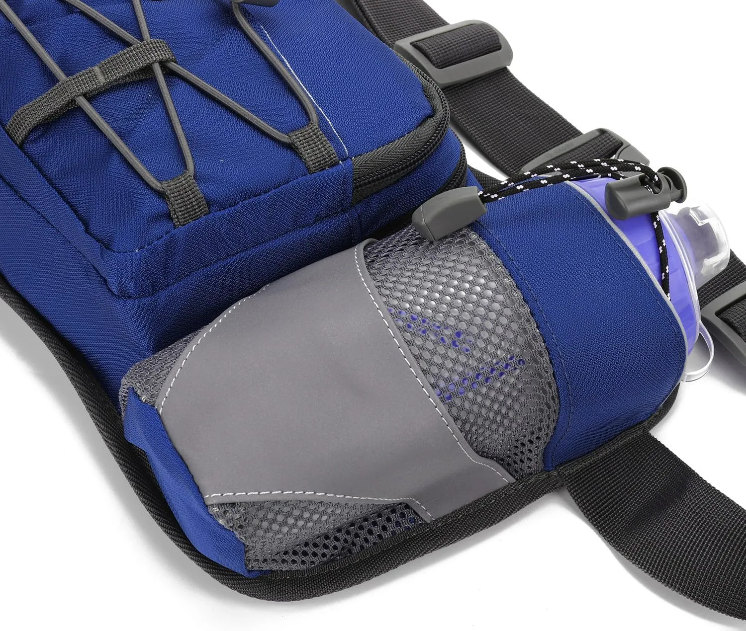 Waist Pack with Water Bottle Holder for Running Walking Hiking Fanny Pack Hydration Belt