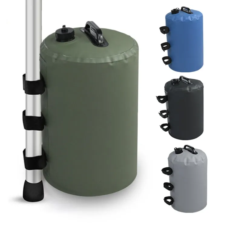 Water And Sand Multi-Function Tent Windproof Fixed Water Bag, Size: 18x40cm(Green)