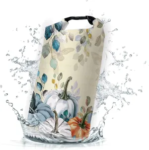 Waterproof Dry Bag,Roll Top Fall Thanksgiving Small Waterproof Backpack 5L/10L/20L Floating and Lightweight Bags for Kayaking, Boating, Fishing, Swimming and Camping