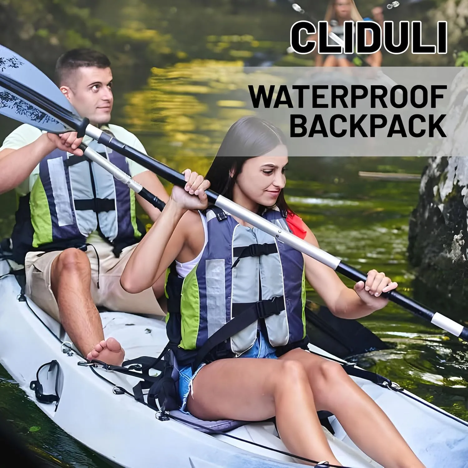 Waterproof Dry Bag,Roll Top Red Eucalyptus Small Waterproof Backpack 5L/10L/20L Floating and Lightweight Bags for Kayaking, Boating, Fishing, Swimming and Camping