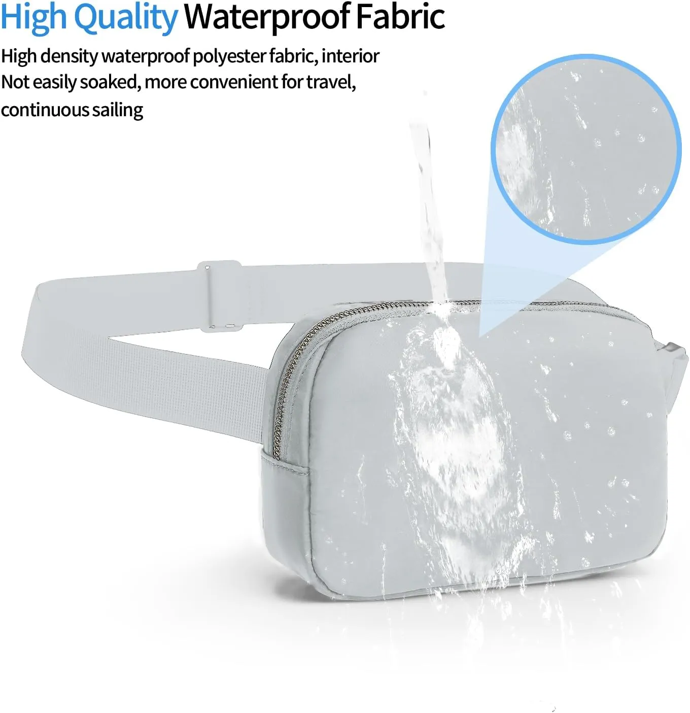 Waterproof Fanny Packs for Women Mini Belt Bag for Kids Fanny Packs for Women Mini Belt Bag Fanny Packs for Women Waterproof Waterproof Crossbody Pack Fashion Belt Bag With Adjustable Strap Brown