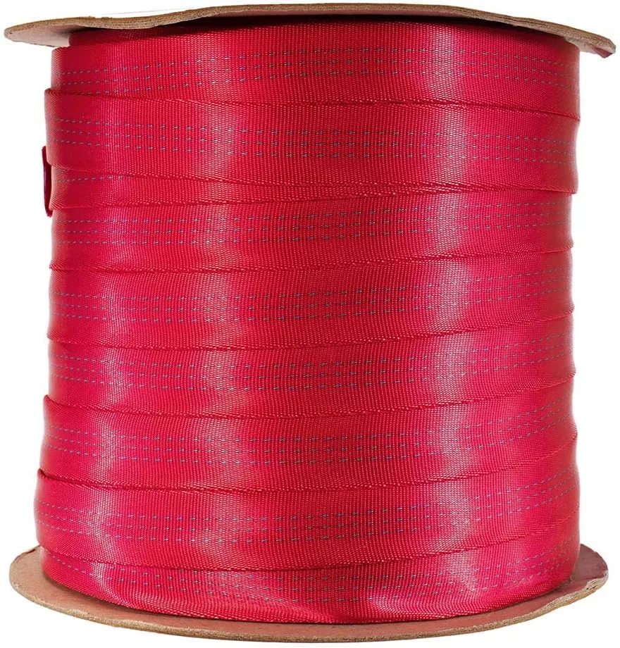 West Coast Paracord 1-Inch Tubular Nylon Webbing  Premium Heavy Duty Lightweight with Breaking Strength of 4000 Pounds  Outdoor All Purpose Straps for Climbing and Securing (Forest Green, 100 Yards)
