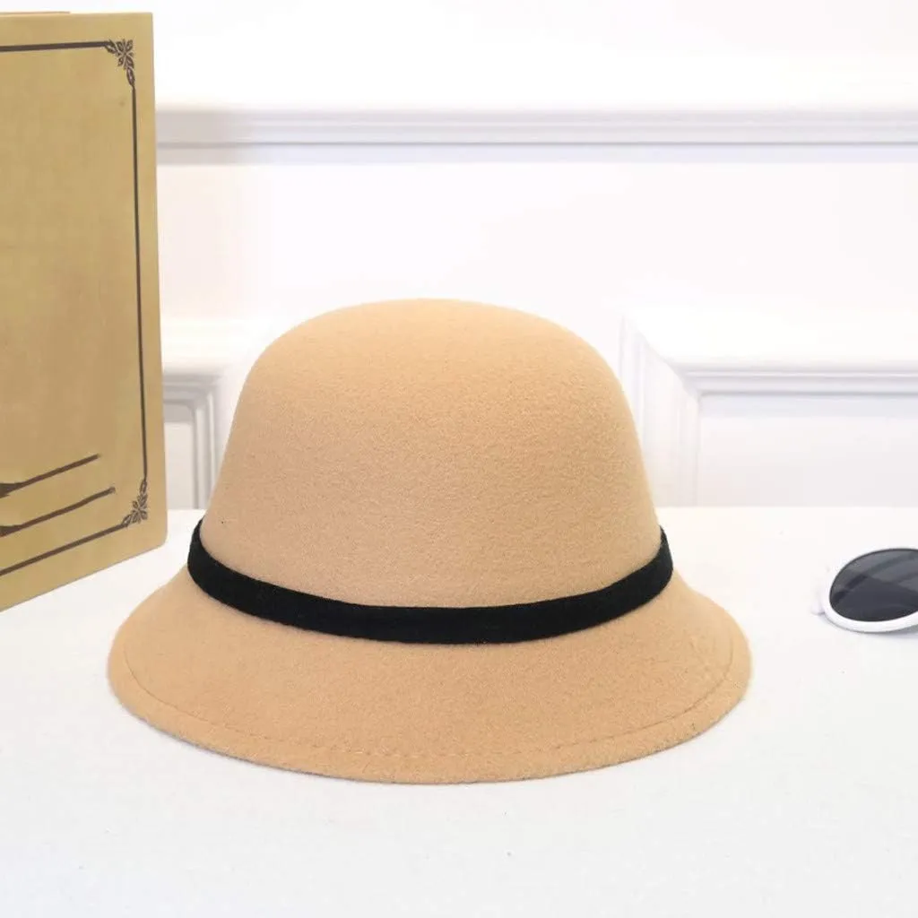 Wide Brim Hat Dress Hat for Women Ladies Church Wedding Cap Winter Hats for Women Church Hats
