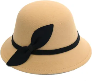 Wide Brim Hat Dress Hat for Women Ladies Church Wedding Cap Winter Hats for Women Church Hats