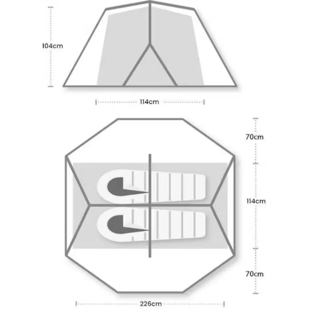 Wild Country Panacea 2 Tent - 2 Man Trekking Tent