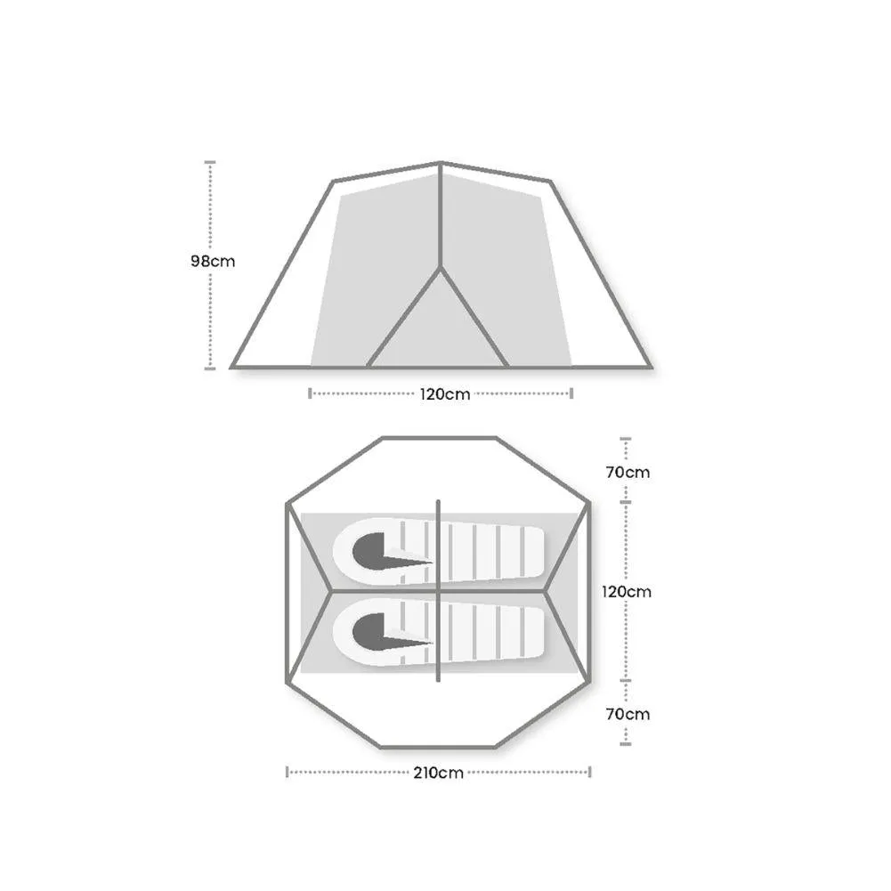 Wild Country Panacea 2 Tent - 2 Man Trekking Tent
